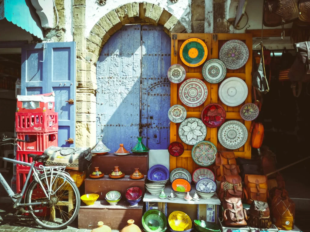 Strade di una medina marocchina