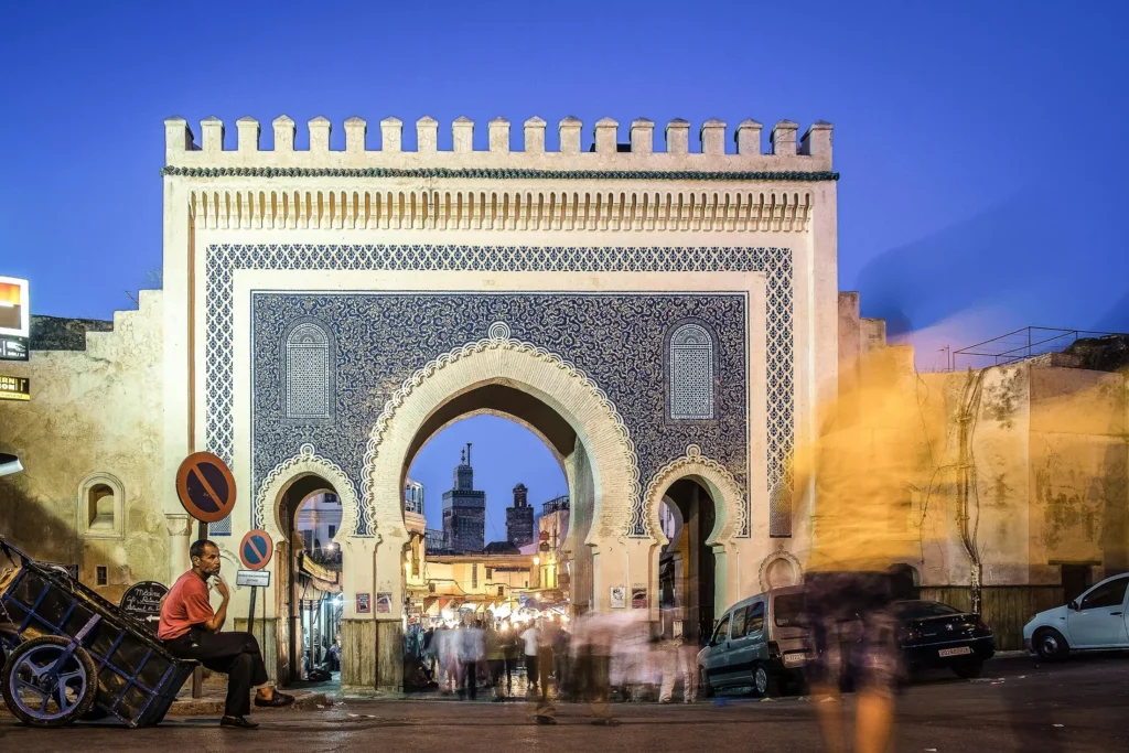Morocco imperial cities Fez medina traditional architecture