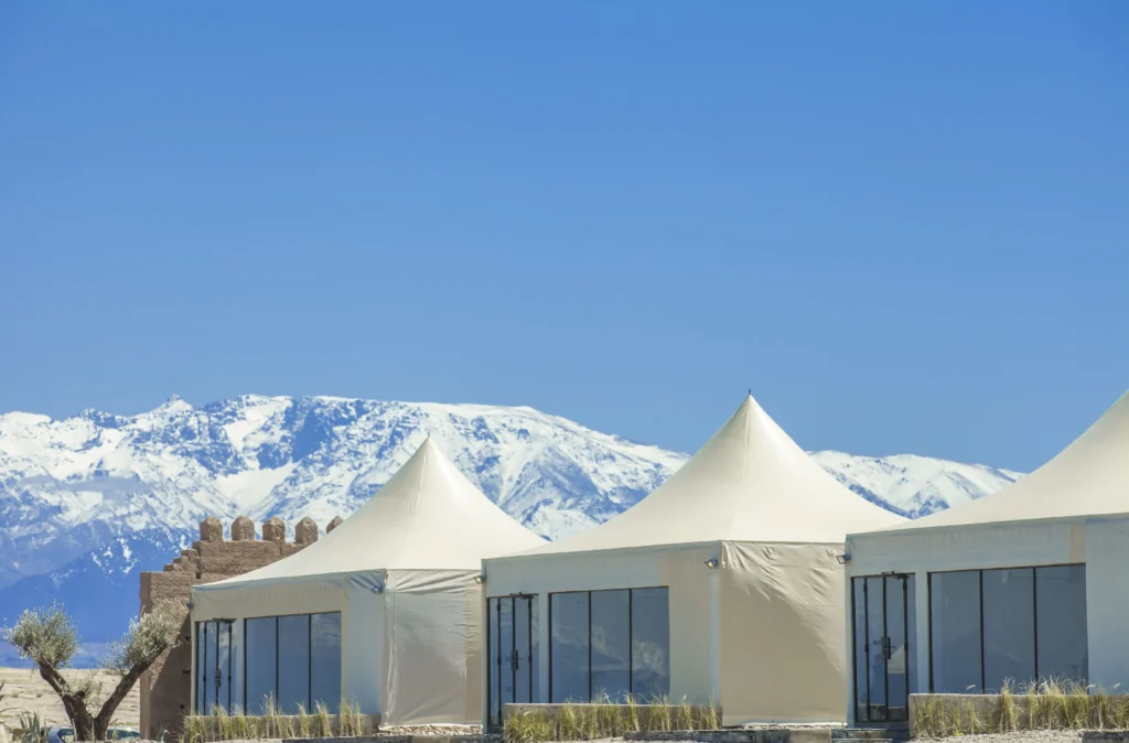 Agafay Desert luxury camp near Marrakech