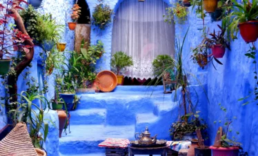 Chefchaouen during a Morocco travel itinerary