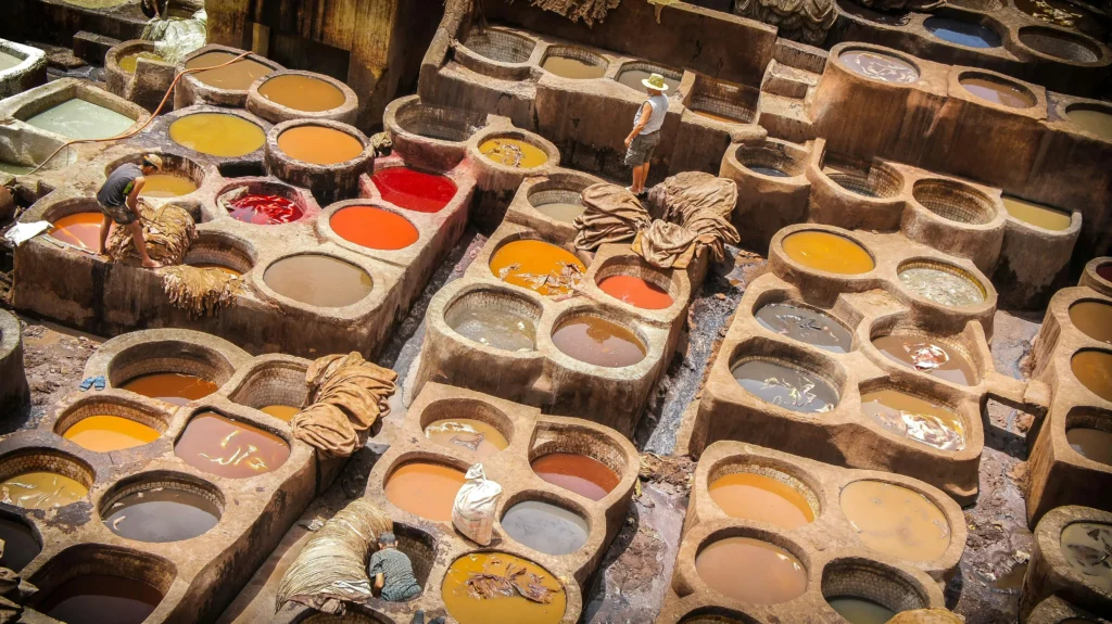 Morocco group travelers market souk shopping experience